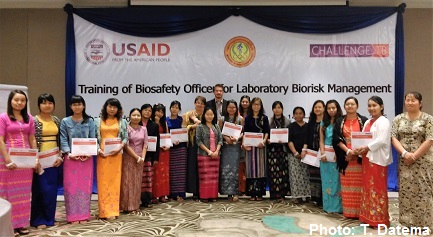 Biorisk Management Training Myanmar